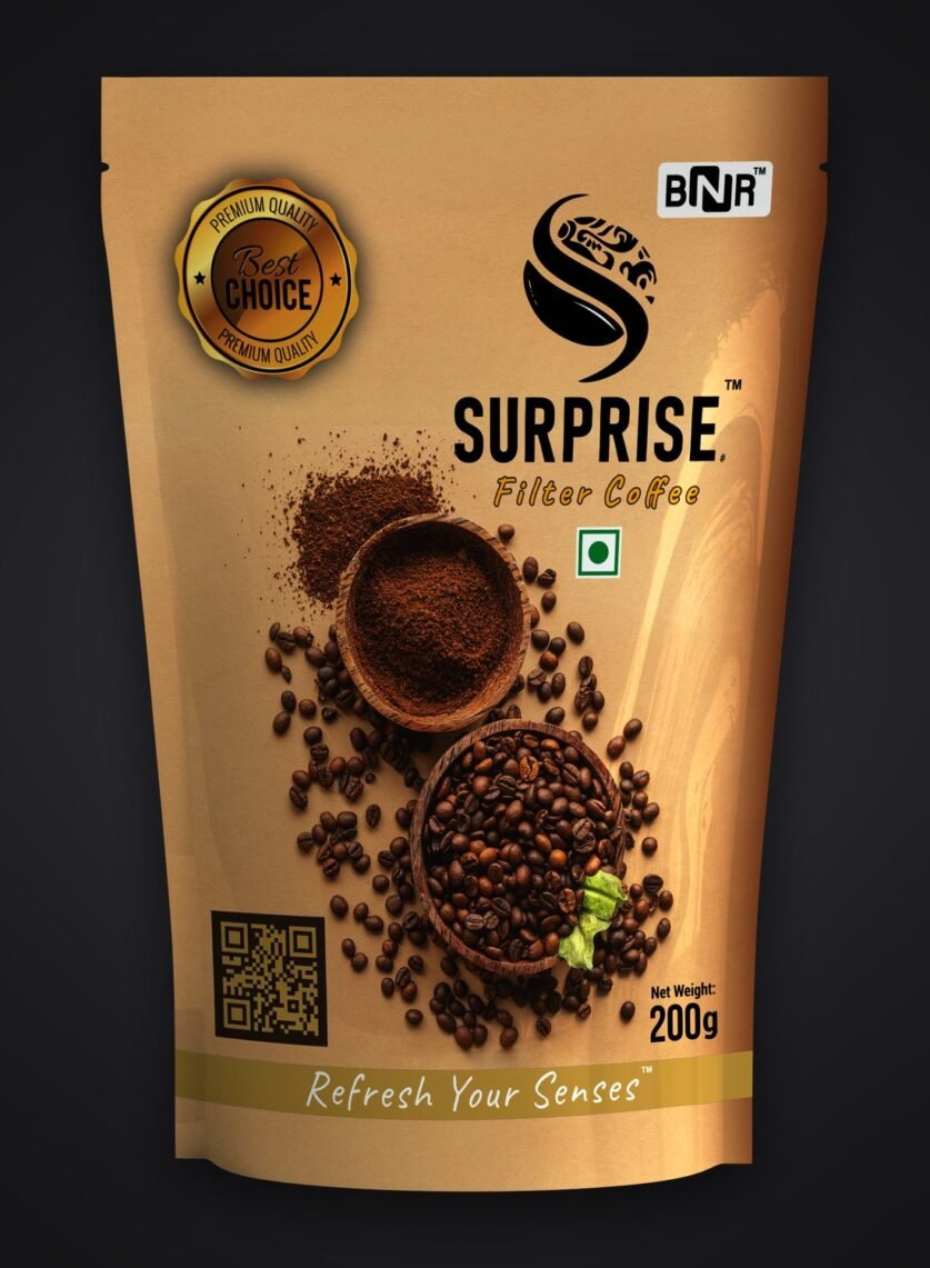 BNR Surprise packaging design by Chaarvi Designs, Mysuru