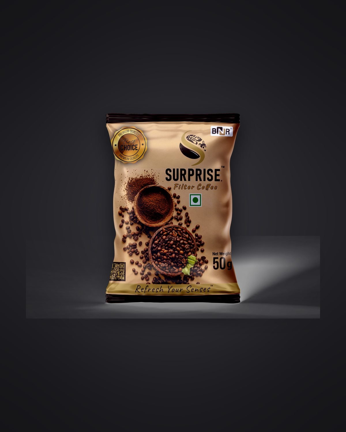 BNR Surprise packaging design by Chaarvi Designs, Mysuru