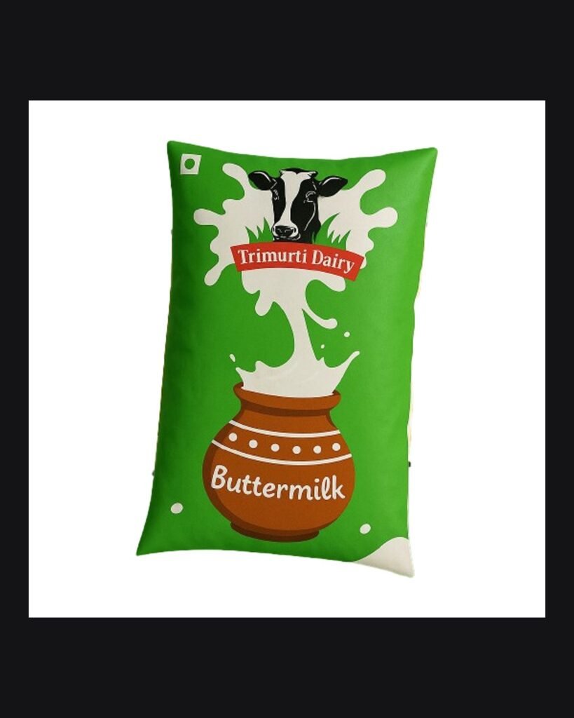 Trimurti Dairy Packaging packaging design by Chaarvi Designs