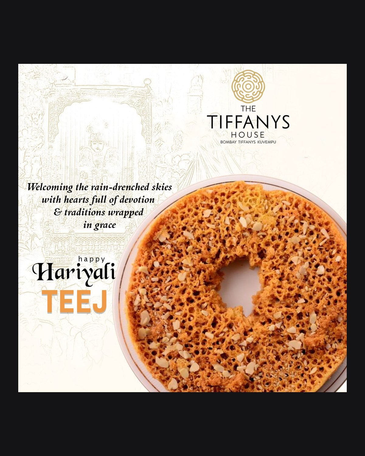 The Tiffany's House social media design by Chaarvi Designs, Mysuru