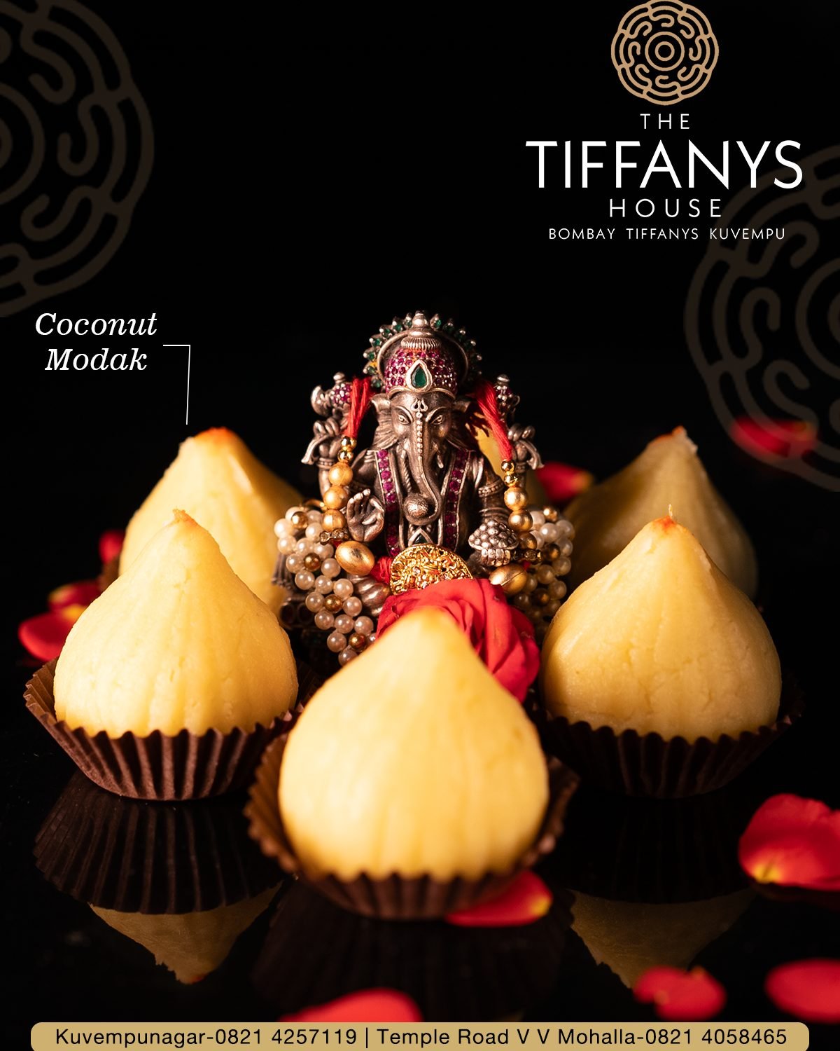 The Tiffany's House social media design by Chaarvi Designs, Mysuru