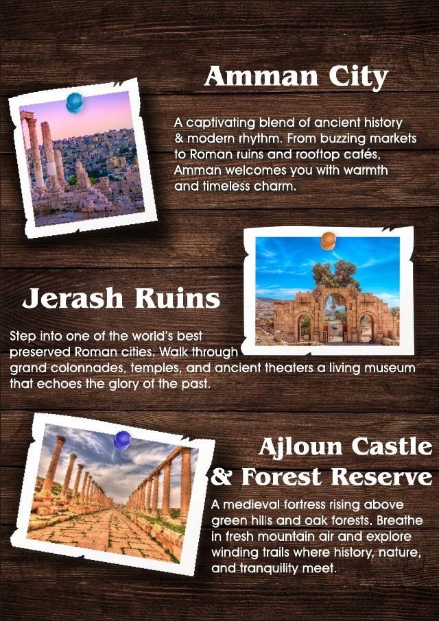 Highway Trotters travel brochure page 4, designed by Chaarvi Designs