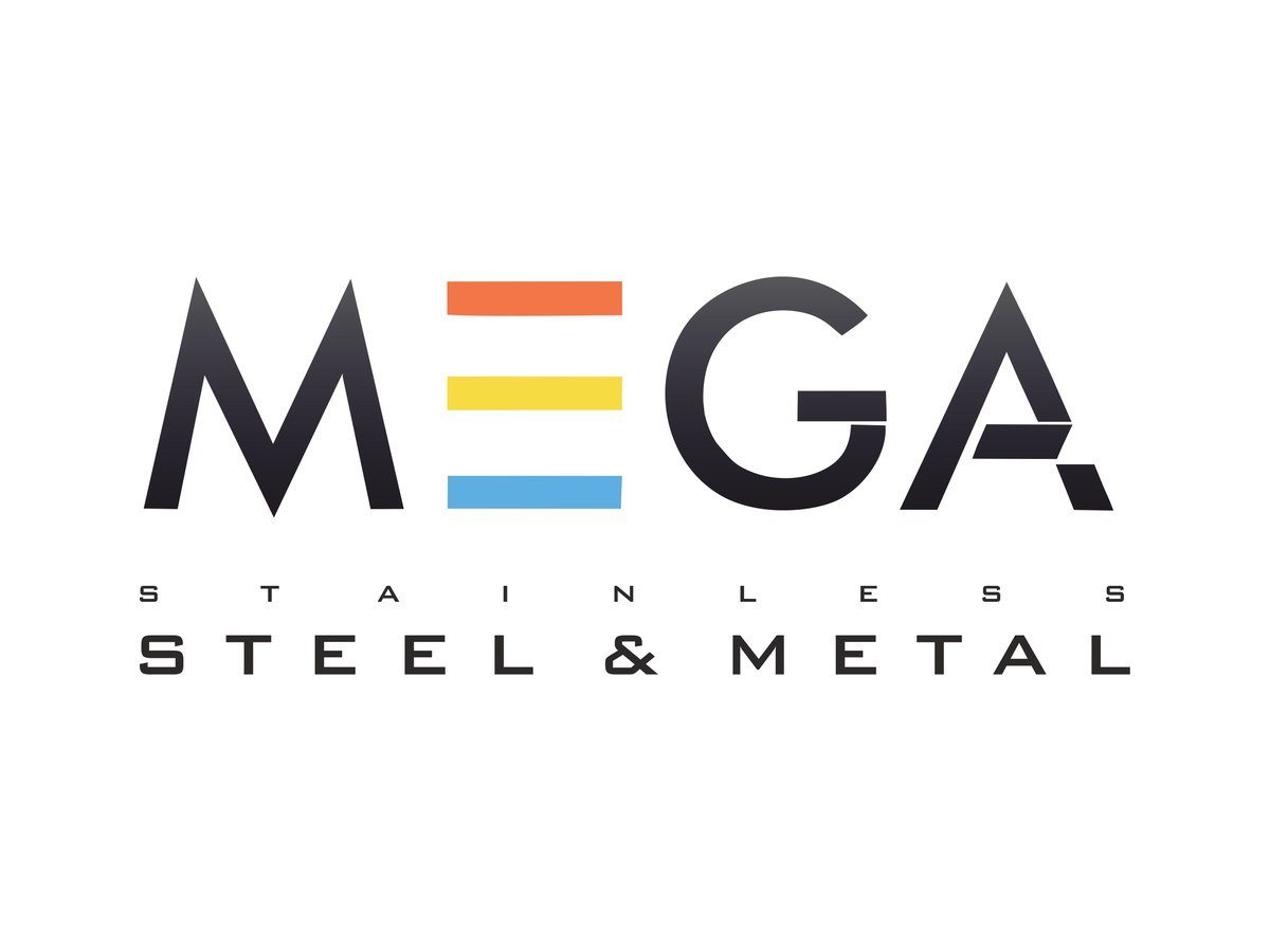 Mega Stainless Steel & Metal logo designed by Chaarvi Designs