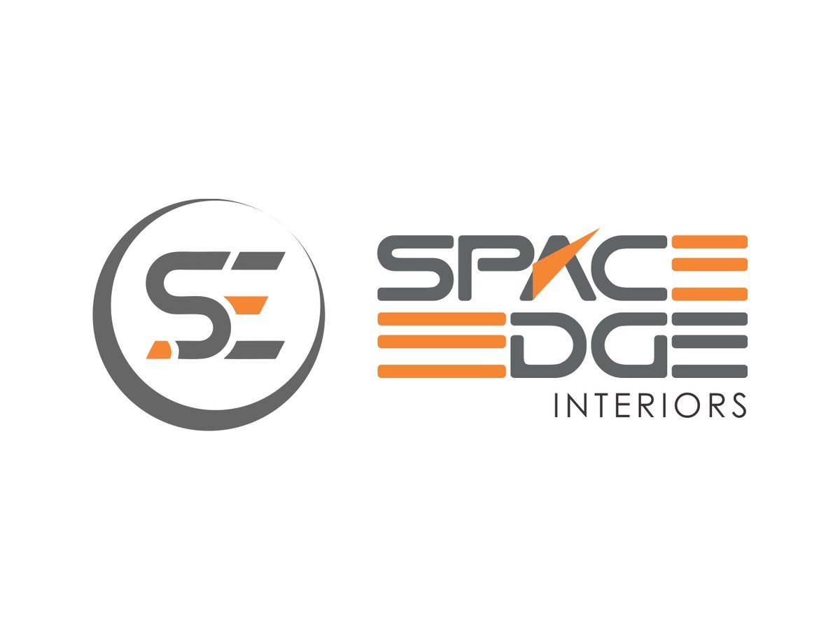 Space Edge Interiors logo designed by Chaarvi Designs