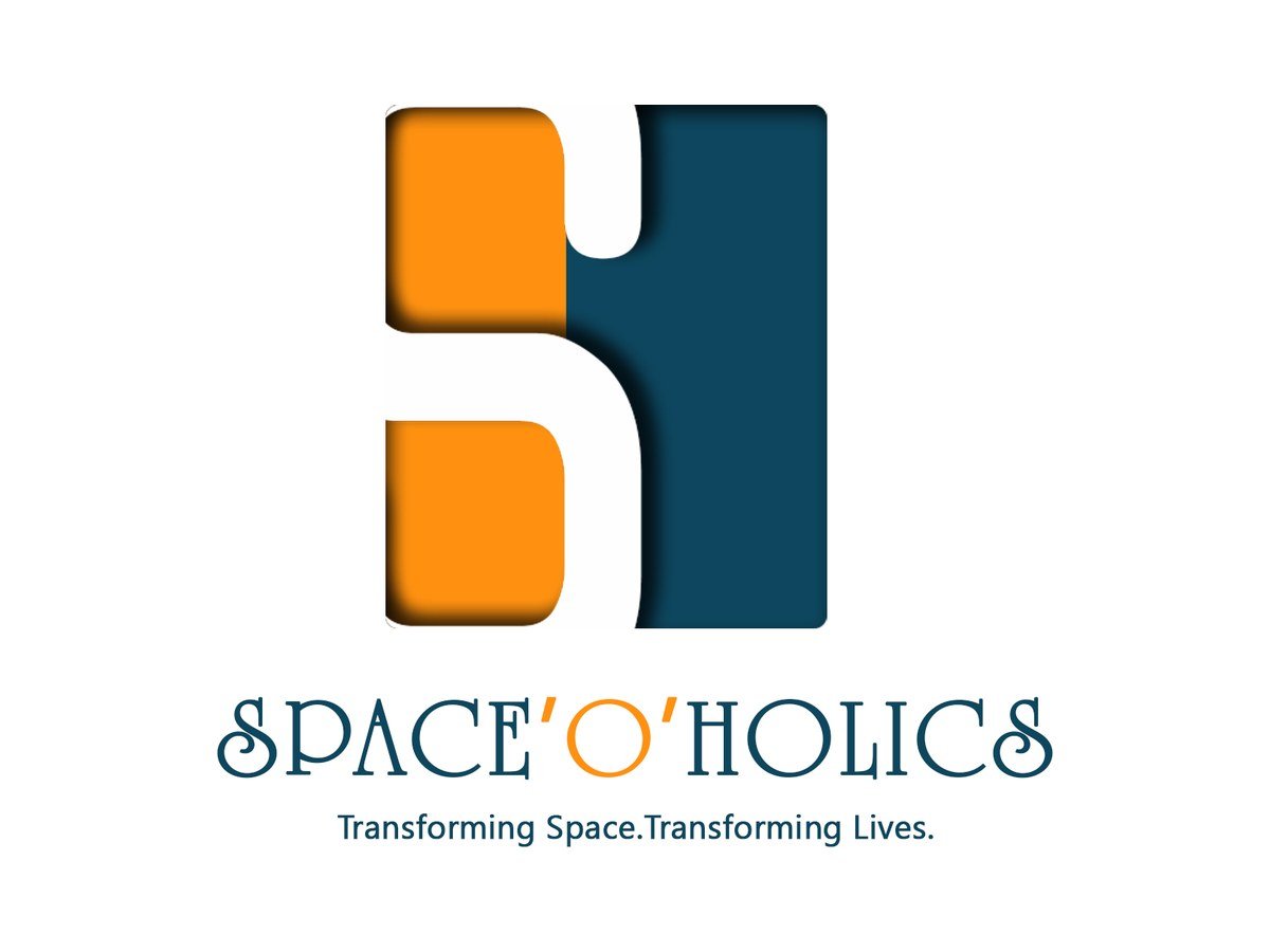 Space'O'Holics logo designed by Chaarvi Designs