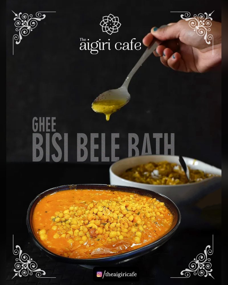 The Aigiri Cafe social media post by Chaarvi Designs 5
