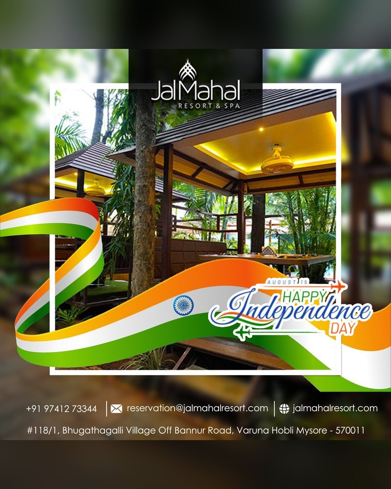 Jalmahal Resort & Spa social media post by Chaarvi Designs 1