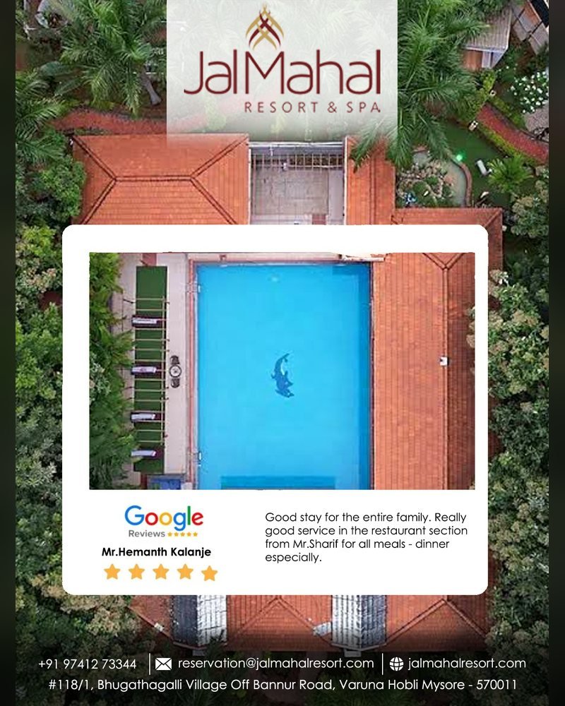 Jalmahal Resort & Spa social media post by Chaarvi Designs 2