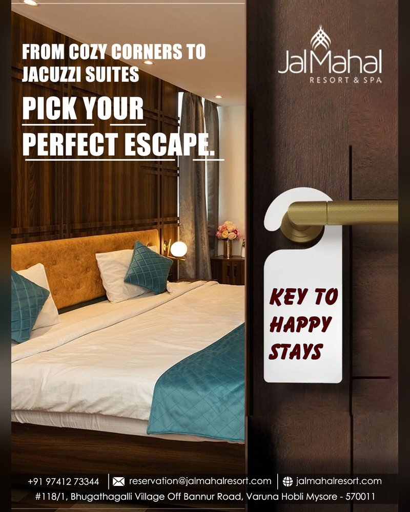 Jalmahal Resort & Spa social media post by Chaarvi Designs 4