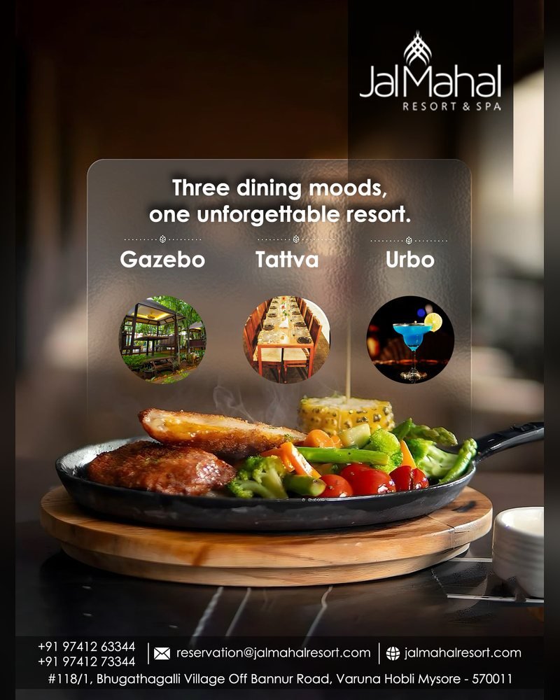 Jalmahal Resort & Spa social media post by Chaarvi Designs 6