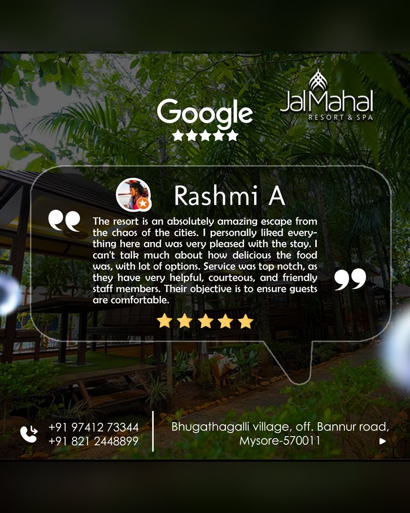 Jalmahal Resort & Spa social media post by Chaarvi Designs 14