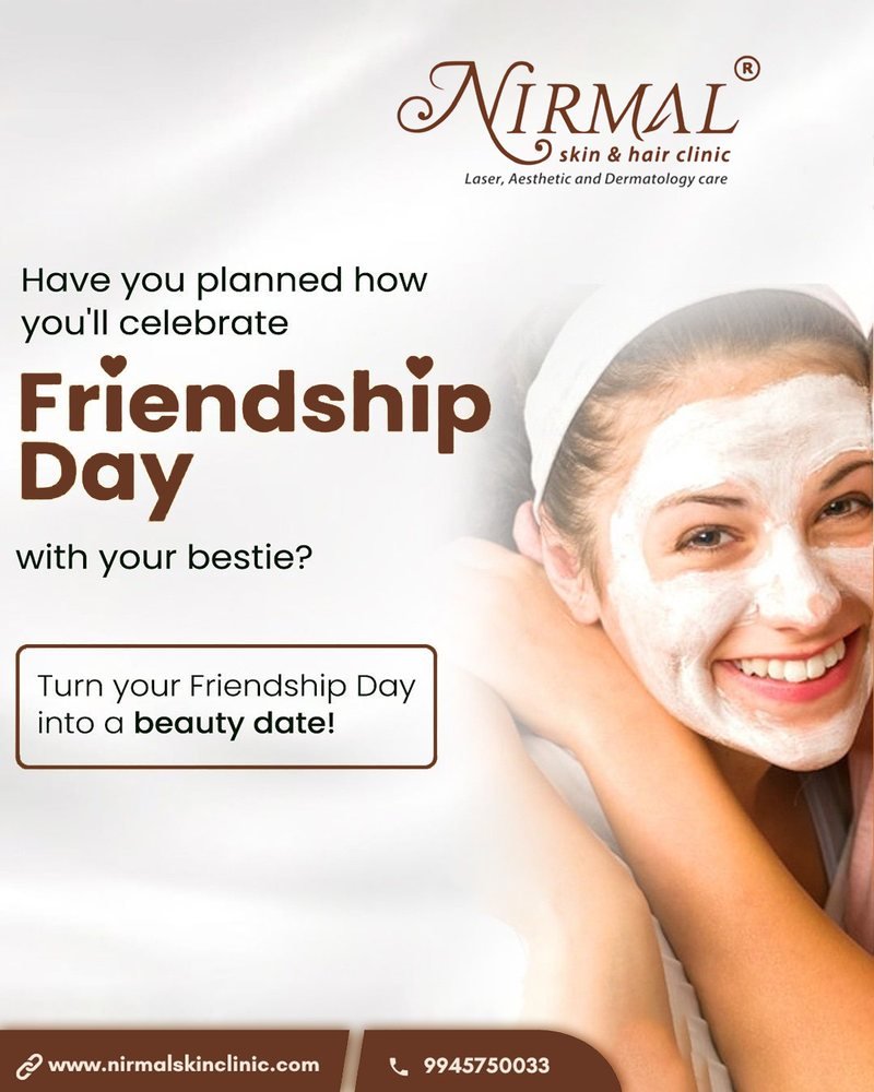 Nirmal Skin & Hair Clinic social media post by Chaarvi Designs 10